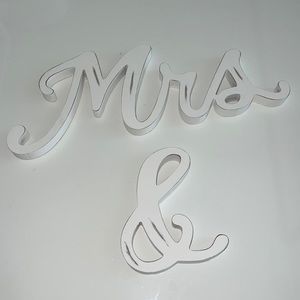 Wedding sign